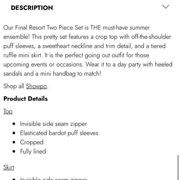 FINAL RESORT TWO PIECE RUFFLE SLEEVE MINI SET IN FRESH FLORAL - Picture 7 of 12